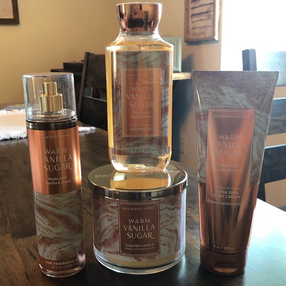 NEW Warm Vanilla Sugar set from B&BW